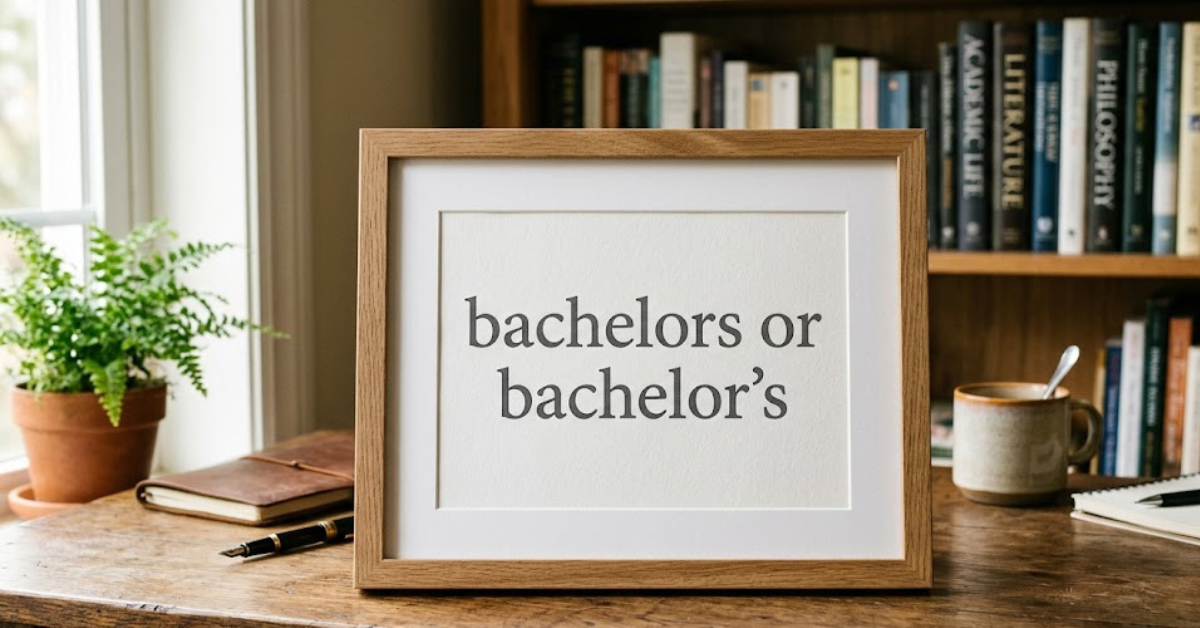 Bachelor’s or Bachelors? Understanding the Correct Usage
