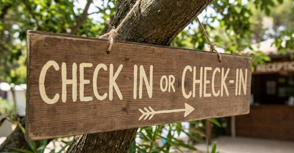 Check In or Check-In? Understanding the Difference