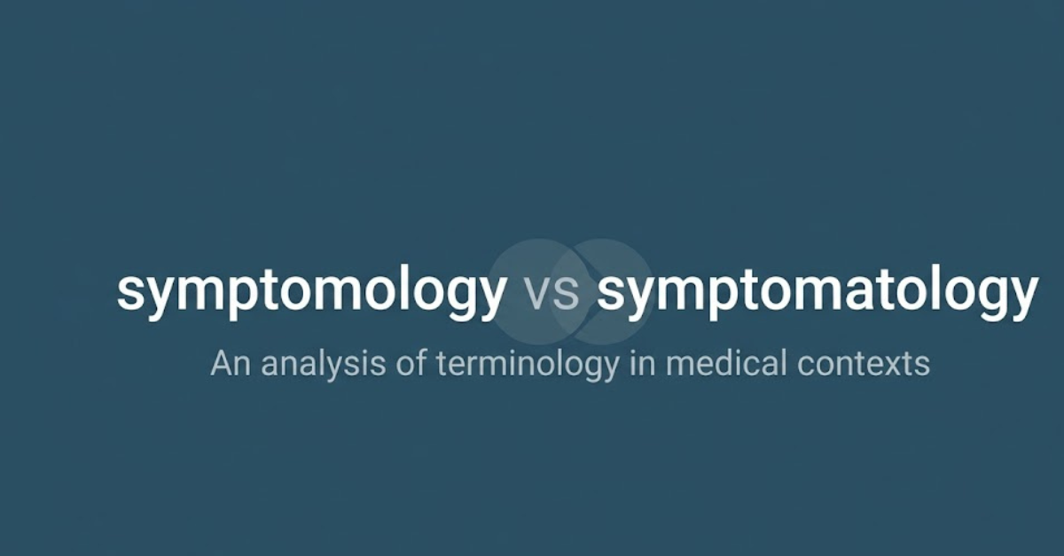 Symptomology vs Symptomatology: What’s the Real Difference?