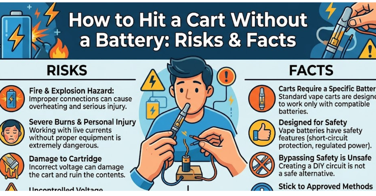 How to Hit a Cart Without a Battery: Risks & Facts
