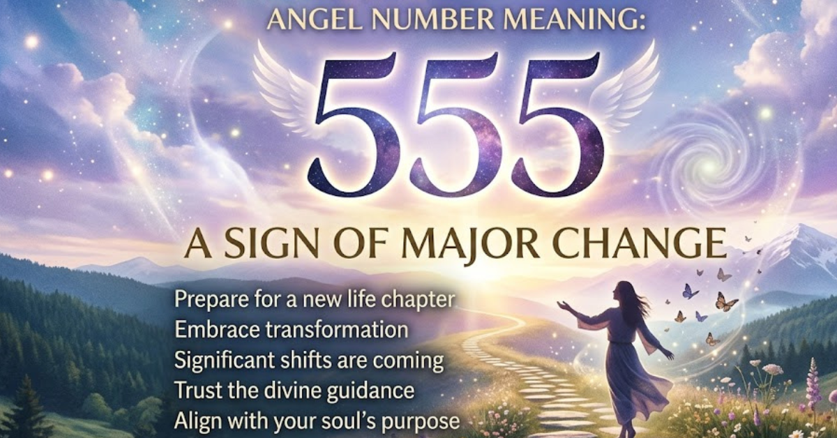 555 Angel Number Meaning: A Sign of Major Change