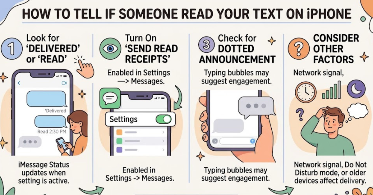 How to Tell If Someone Read Your Text on iPhone