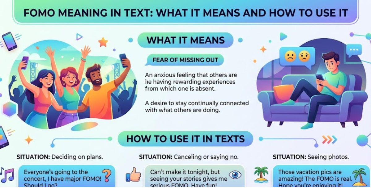 FOMO Meaning in Text: What It Means and How to Use It