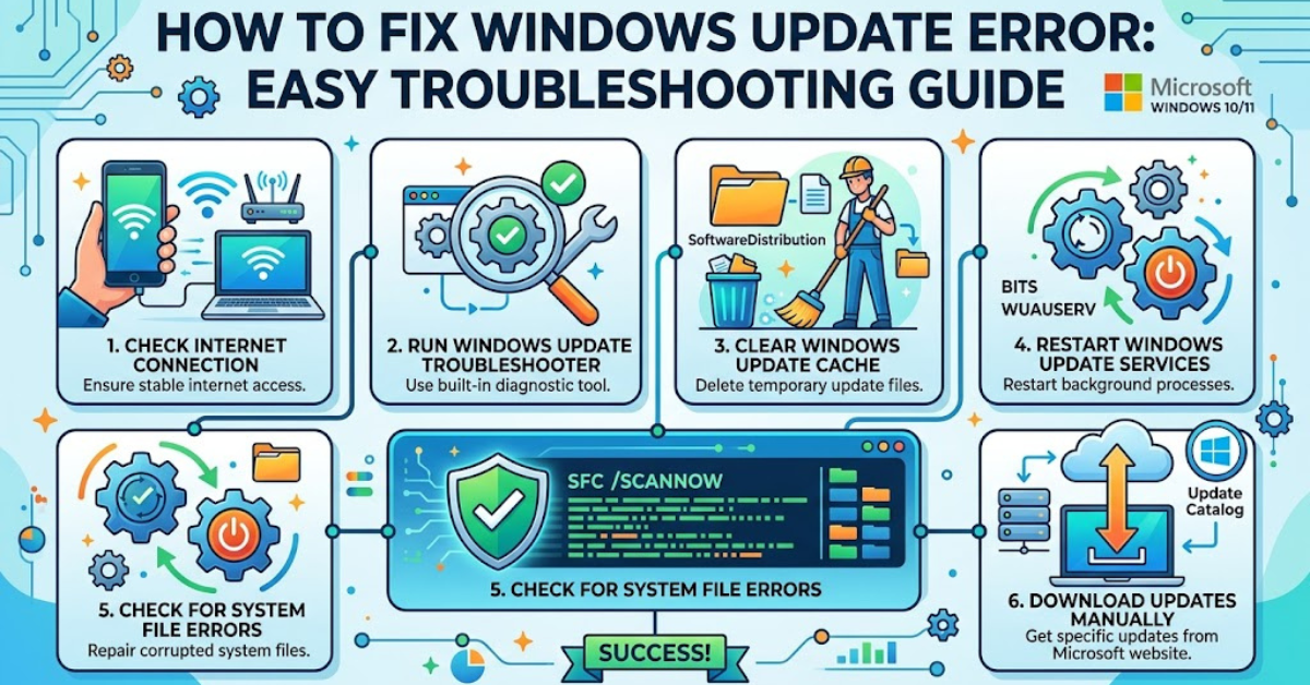 How to Fix Windows Update Error: Easy Troubleshooting Guide