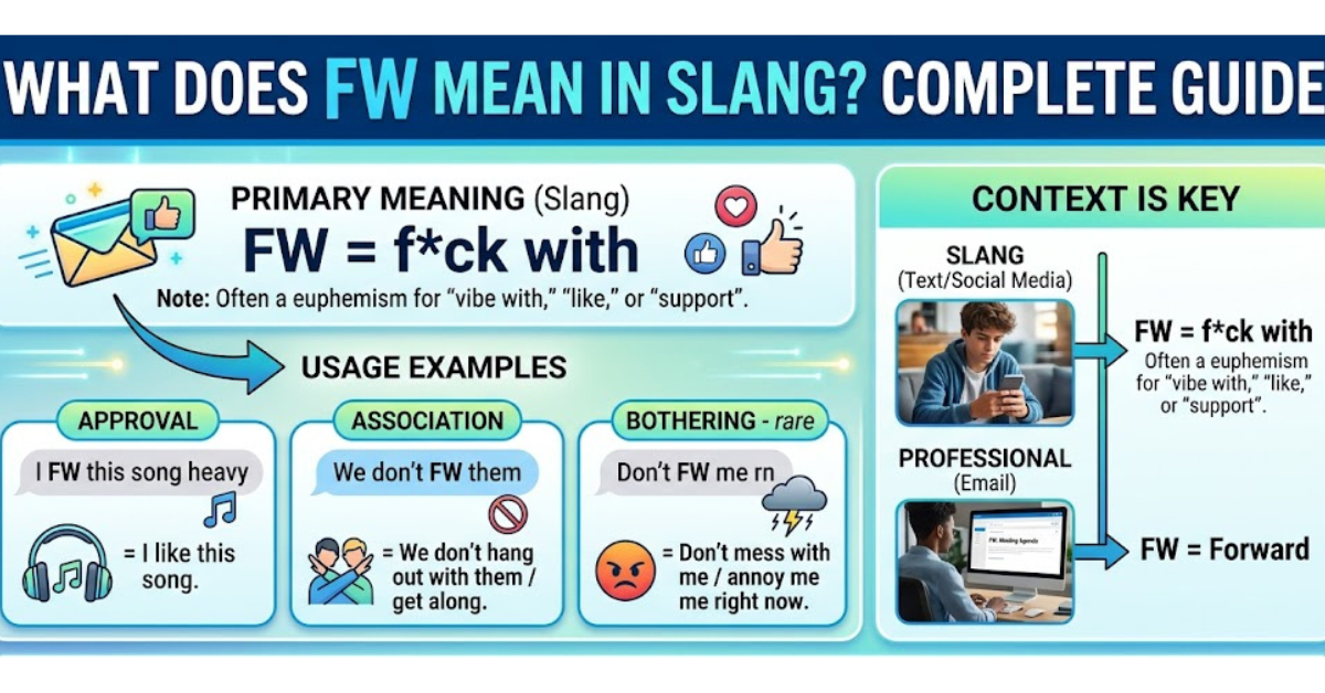 What Does FW Mean in Slang? Complete Guide