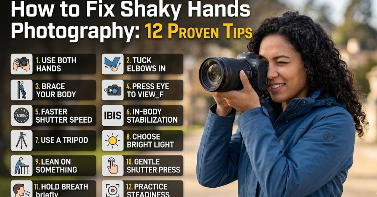 How to Fix Shaky Hands Photography: 12 Proven Tips