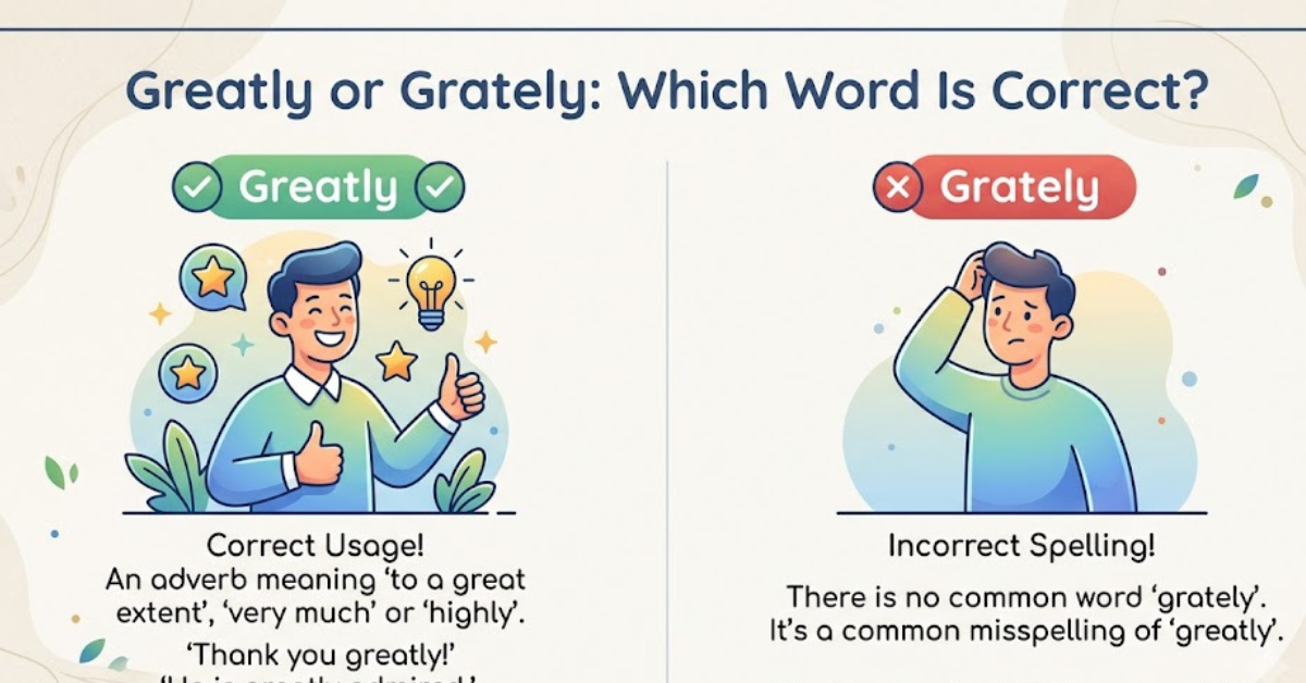 Grately or Greatly: Which Word Is Correct?