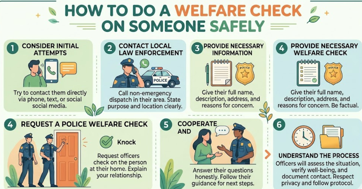 How to Do a Welfare Check on Someone Safely