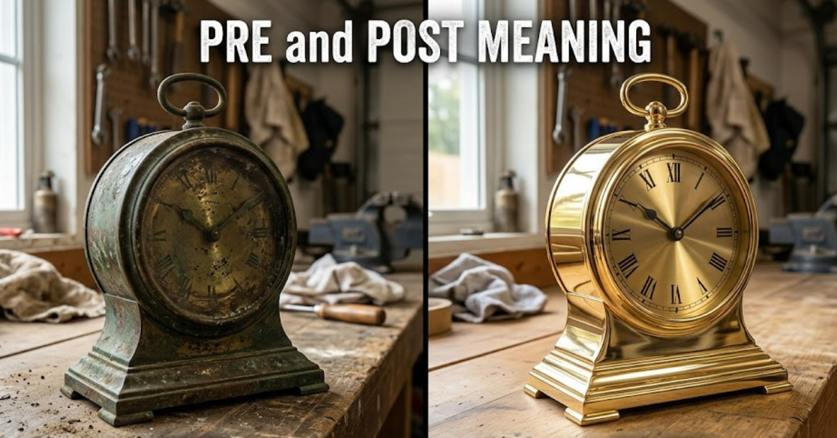 Pre and Post Meaning: Understanding the Difference