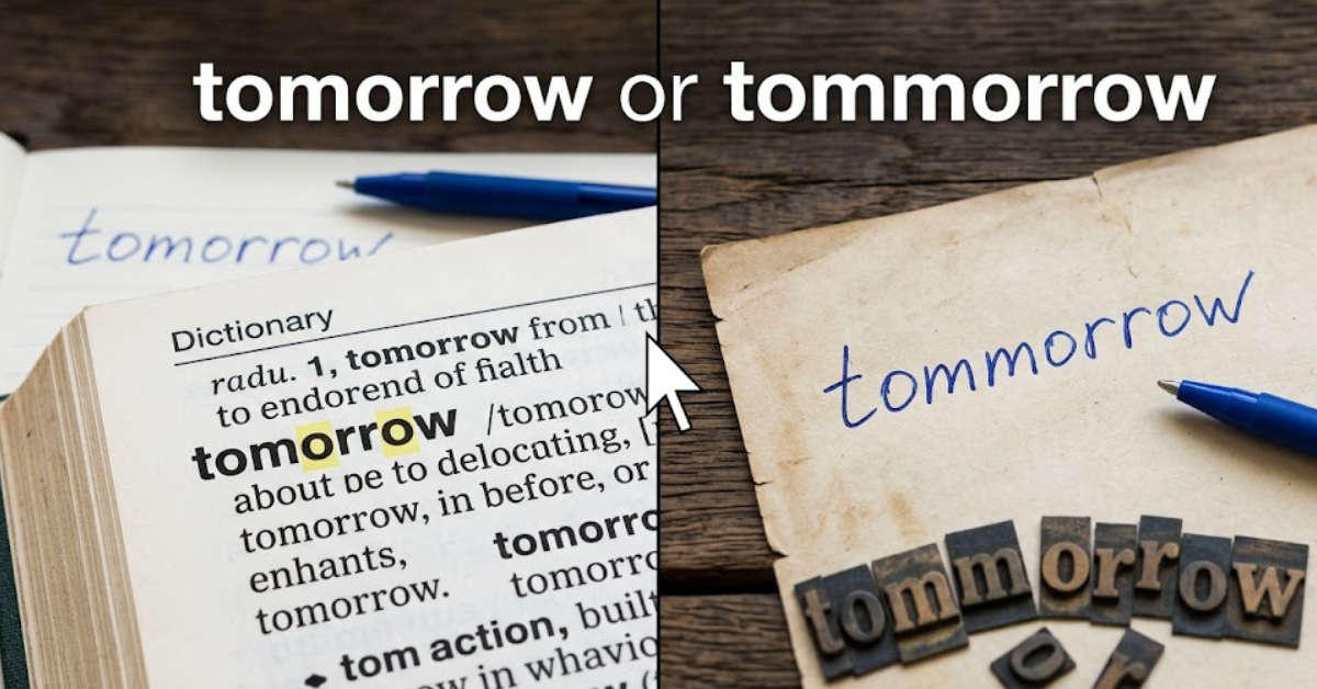 Tomorrow or Tommorrow? The Correct Spelling Explained