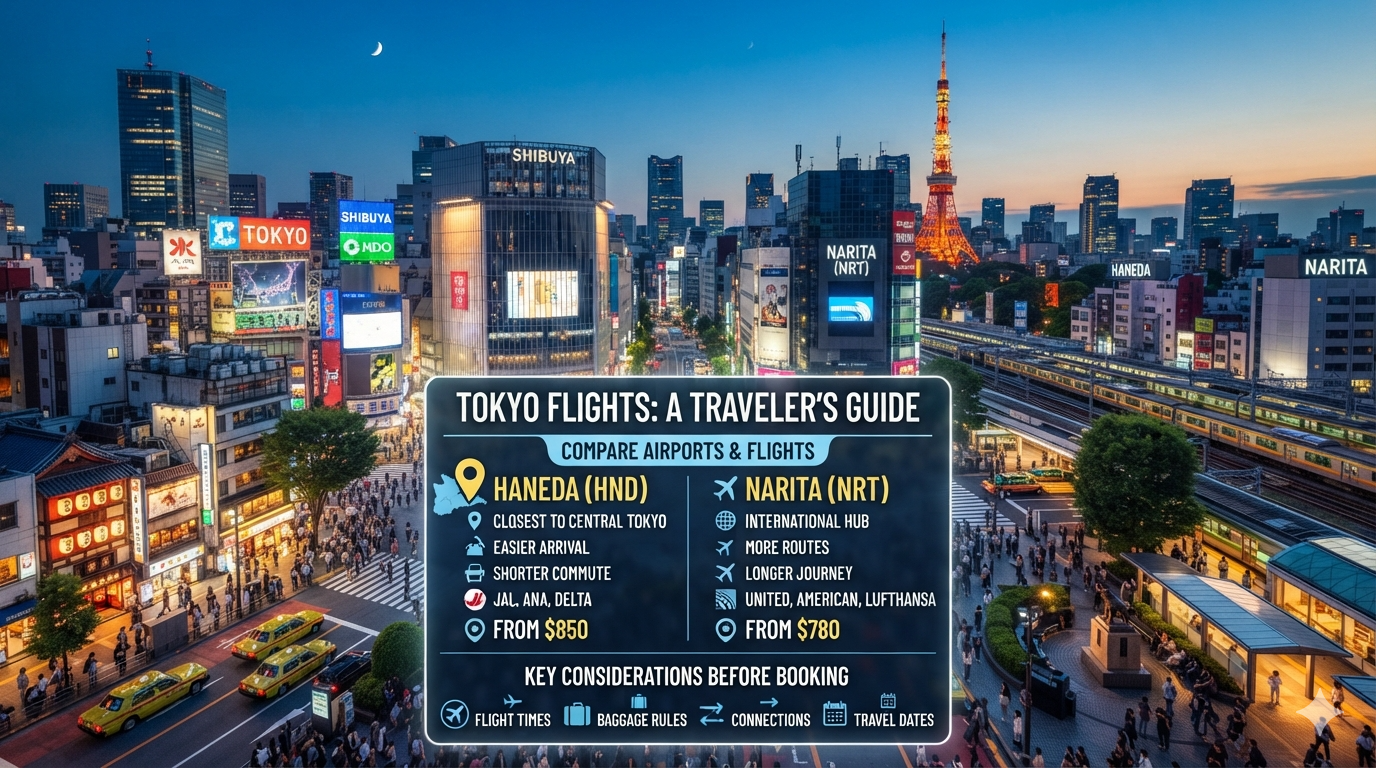 Flights to Tokyo: Your Complete Guide to Planning a Trip to Japan